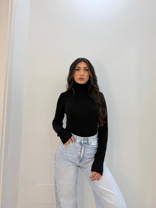 Maglione Collo Alto