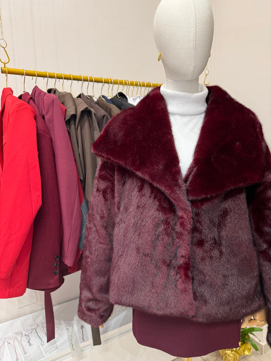 Pelliccia Bordeaux